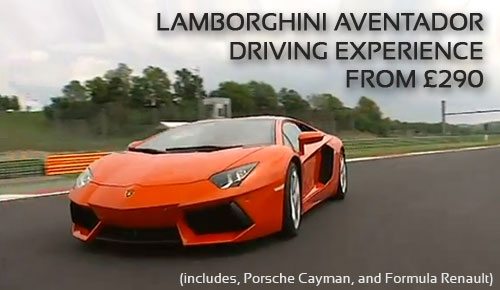 Drive a Lamborghini Aventador